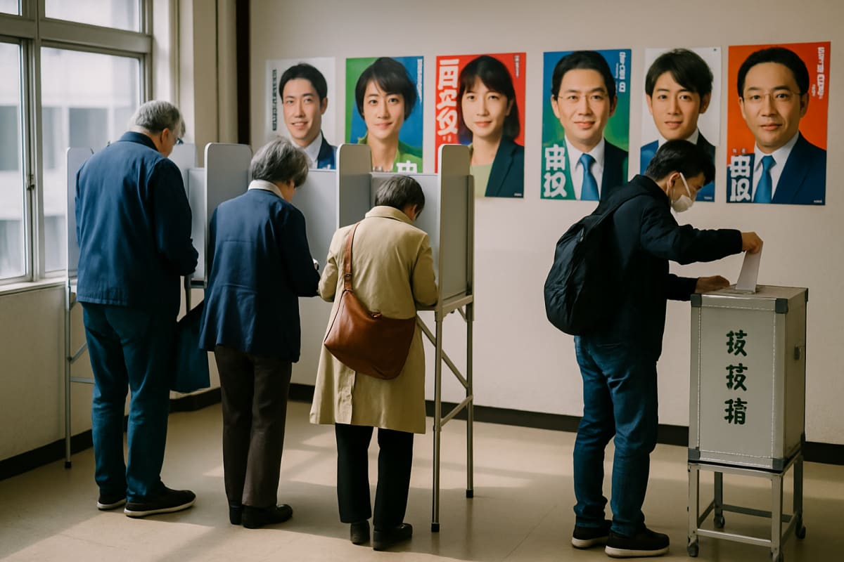 Japan's Ruling Party Faces Upper House Election Test Over Inflation and Immigration