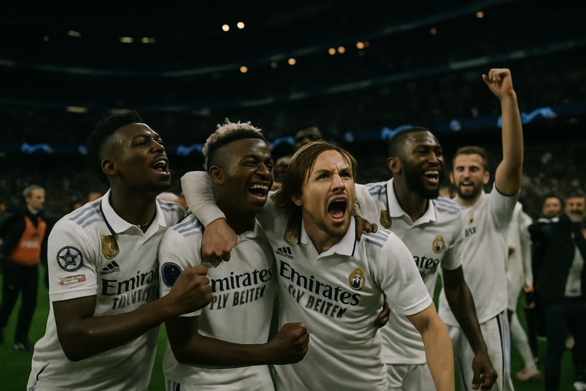 Real Madrid Advance to UEFA Champions League Final After Tense Knockout Win
