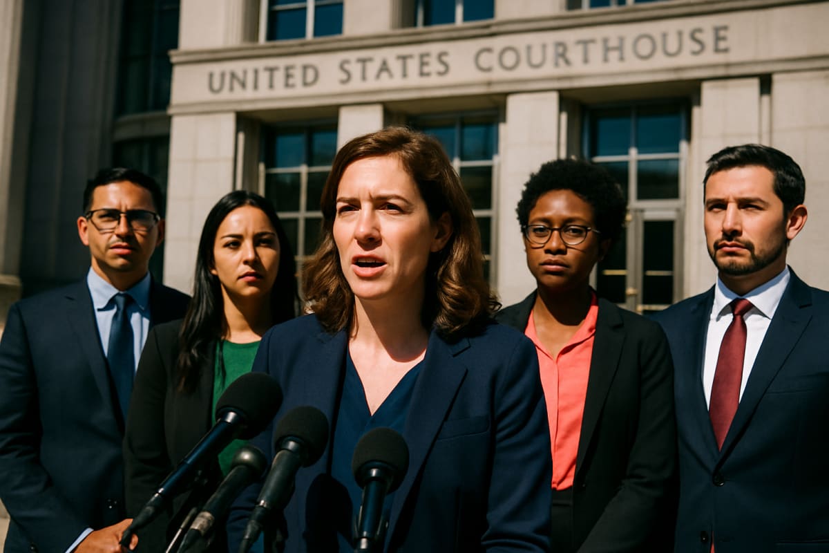 Immigration Groups Sue to Block Trump's Expanded Public Charge Rule
