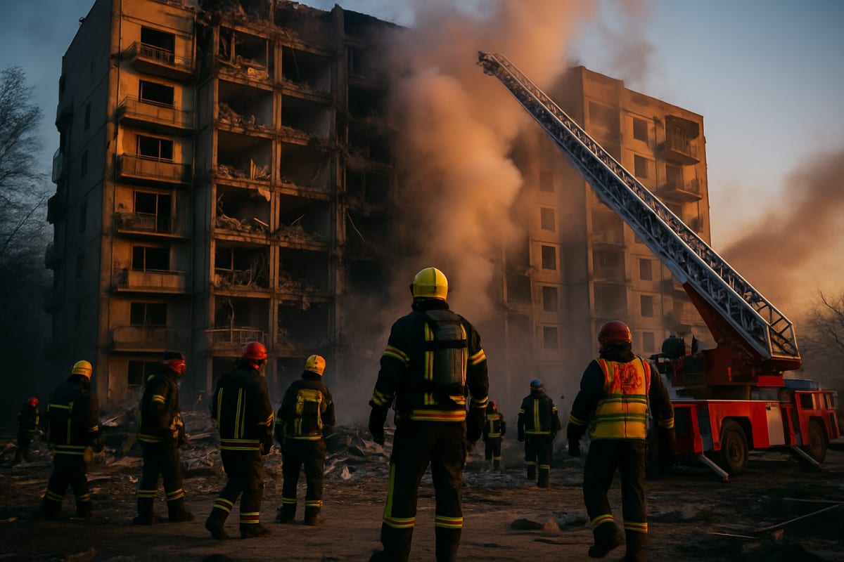 Russia Intensifies Drone Strikes on Kyiv's Energy Infrastructure Before Winter
