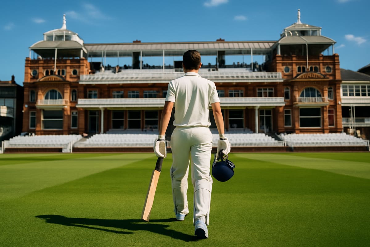 Village Cricketer Plays at Lord's Days After Wedding, Fundraiser Hits Target