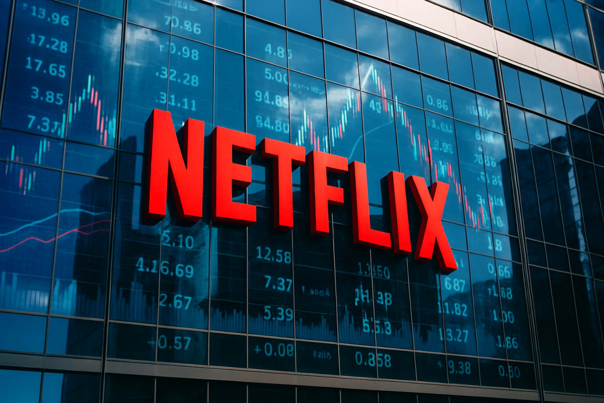 Netflix Stock Tumbles on Q3 Margin Miss Tied to Live Content, AI Spending