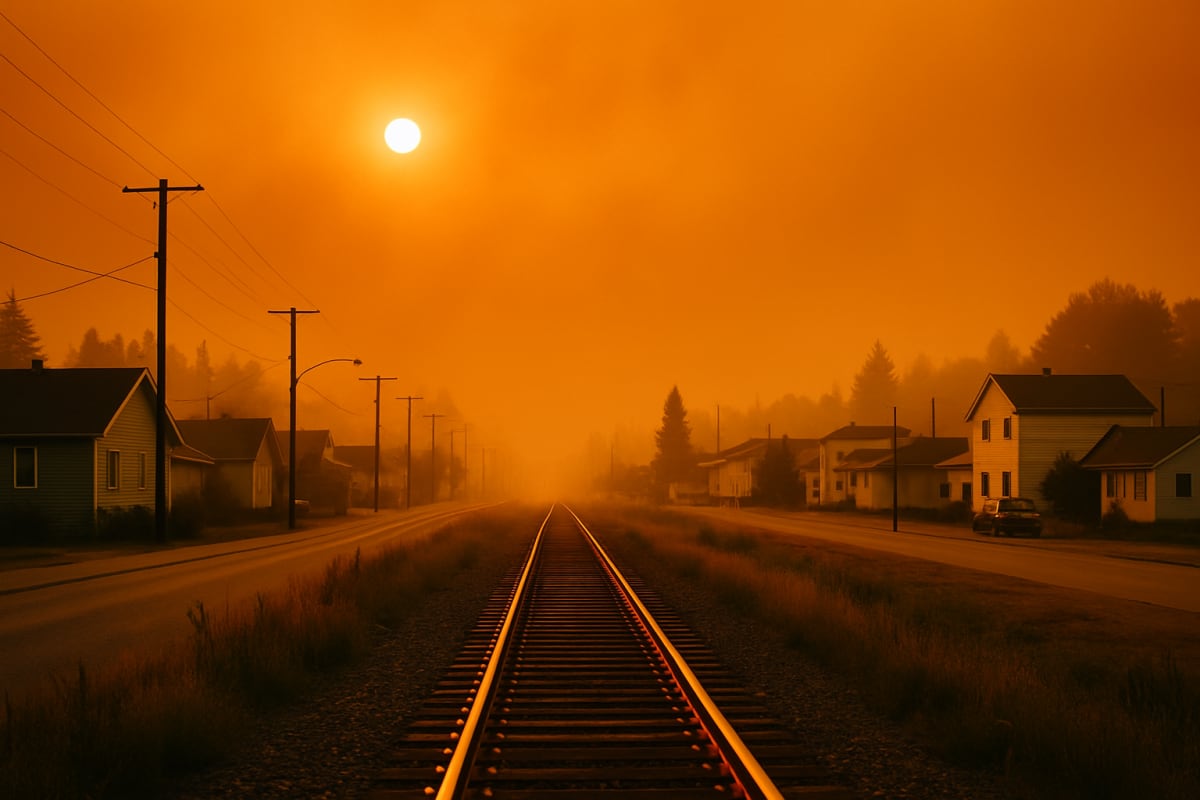 Ontario Wildfires Force Evacuations, Ground Rail Service