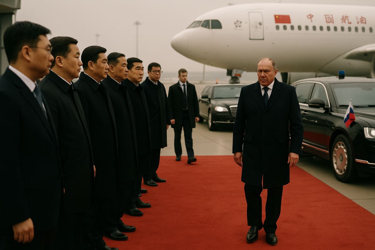 Putin Arrives in Beijing Ahead of Schedule as China Prepares High-Stakes Reception