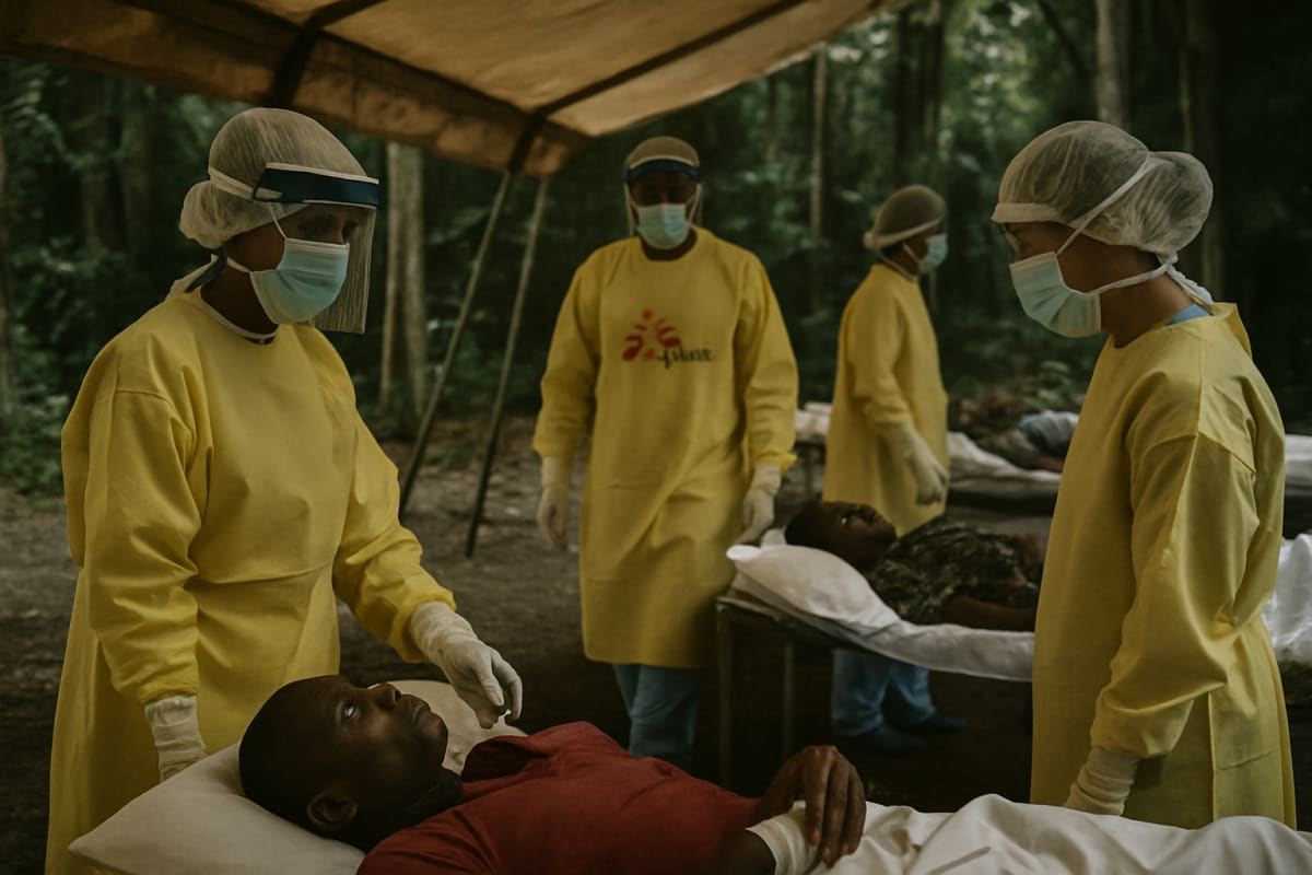 MSF Warns of Ebola Crisis Tipping Point as DRC Case Count Surges Past Emergency Threshold