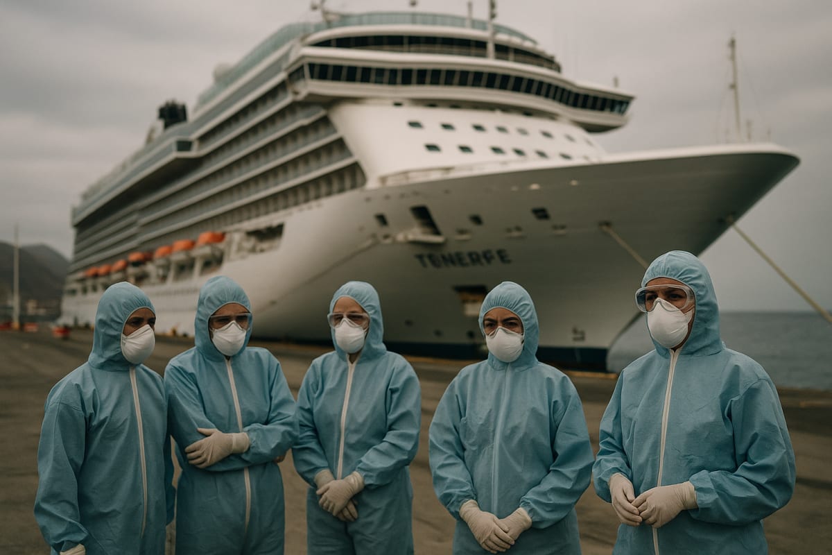Hantavirus Cruise Ship Docks in Canary Islands Under Health Authority Supervision