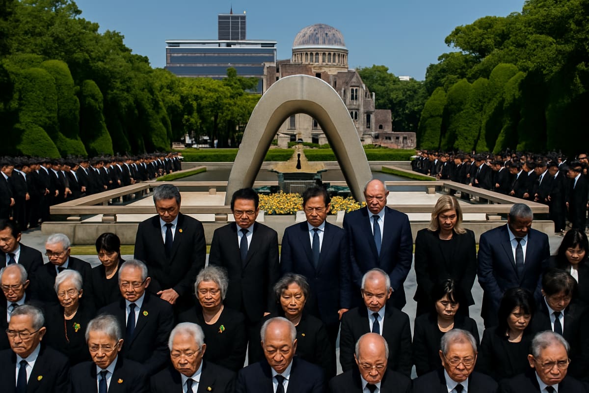 Hiroshima Marks 81st Anniversary With Disarmament Push as Nuclear Tensions Rise