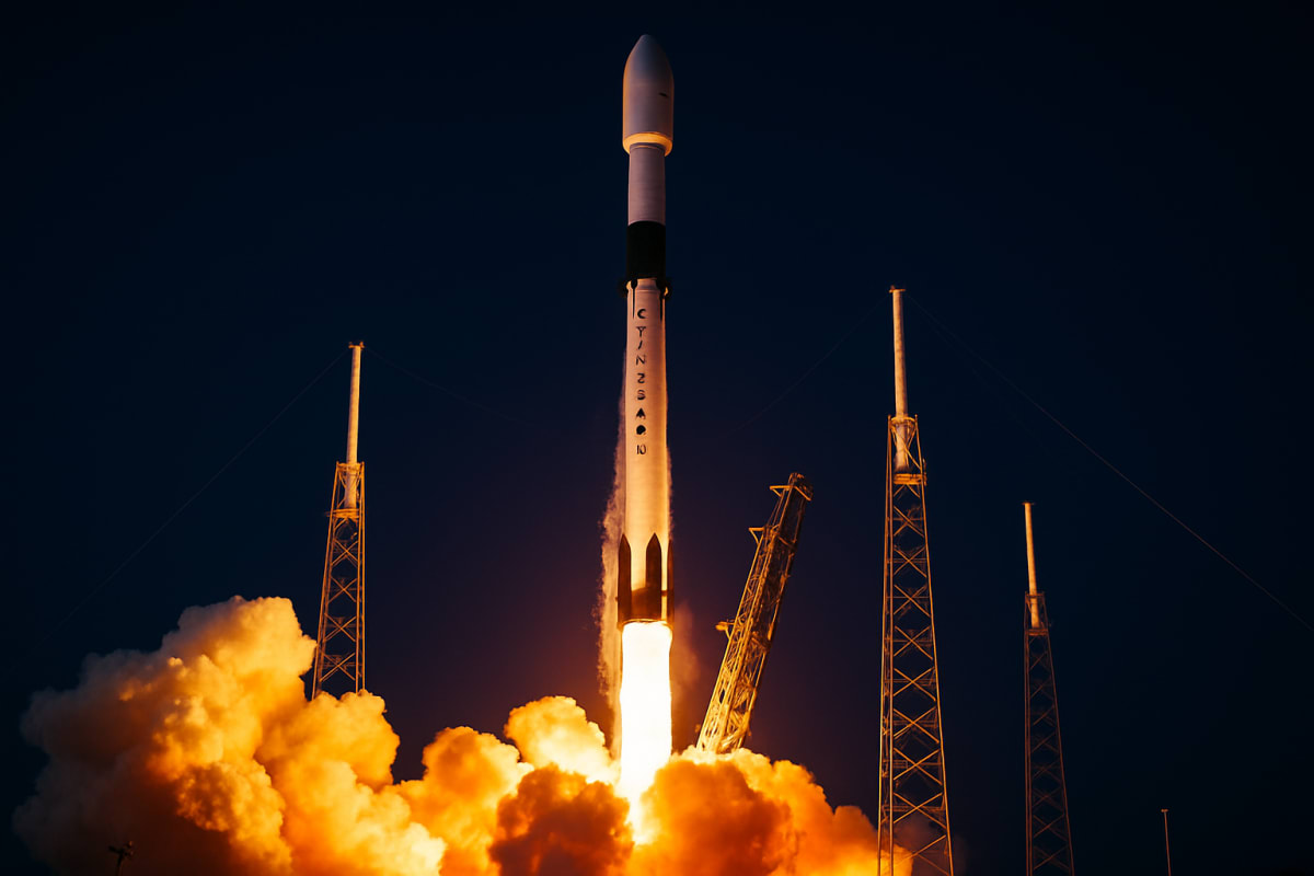 SpaceX Launches Starlink Batch as Direct-to-Device Service Expands