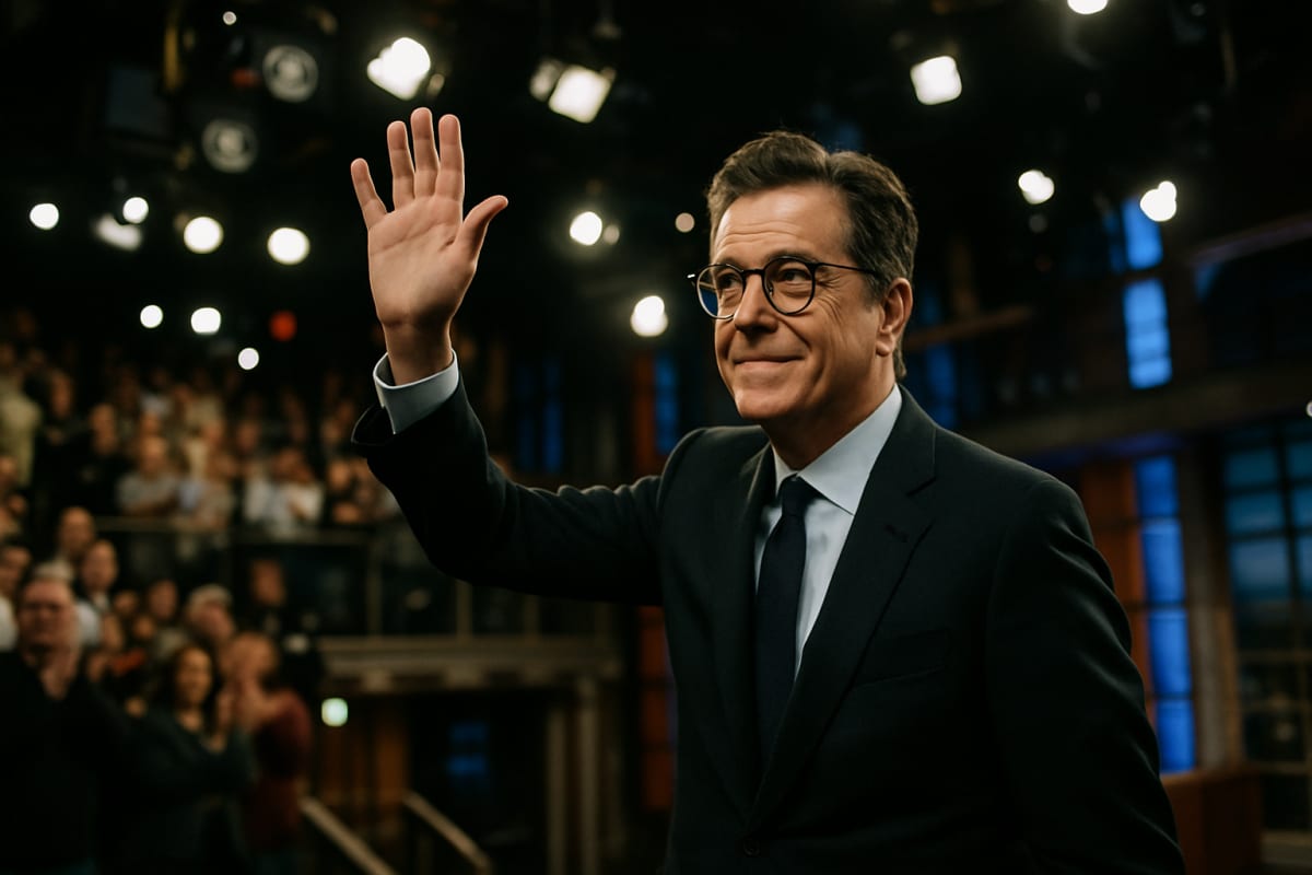 Stephen Colbert's Final 'Late Show' Airs Thursday Night, Sparking Outpouring of Tributes Across Media