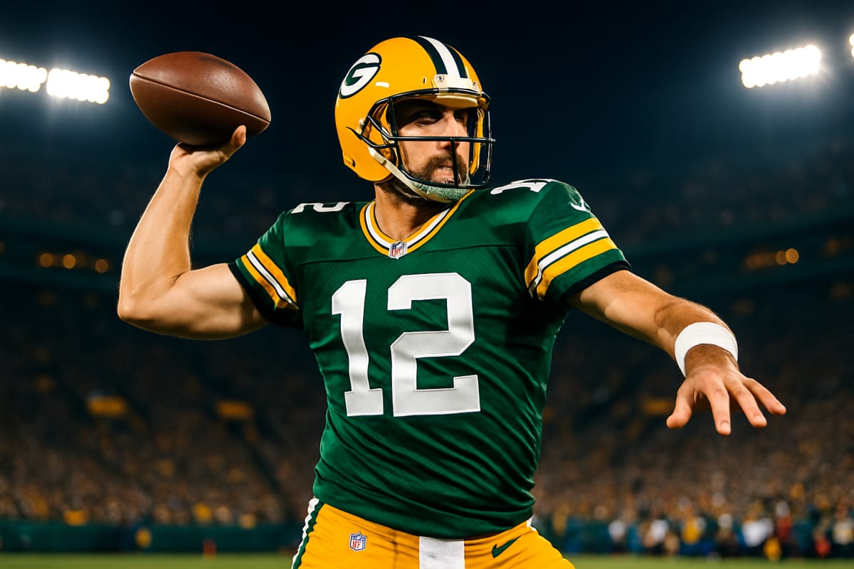Love's Two TDs Lift Packers to 3-0 with Win Over Falcons