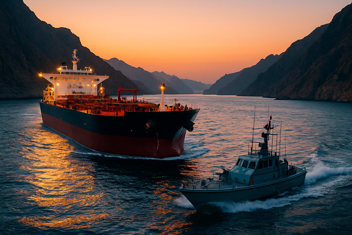 Iran Threatens Regional Oil Blockade Over Strait of Hormuz Access