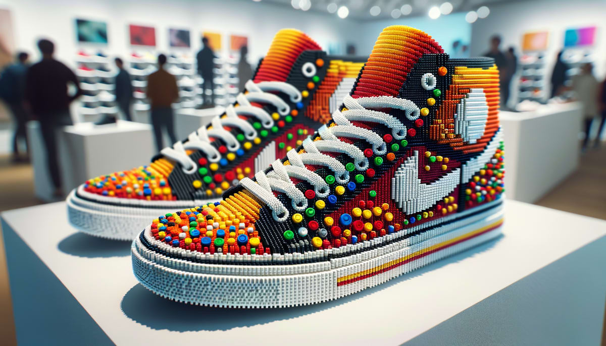 LEGO x Nike Air Max 95 'Pixelated Bricks' Collab Officially Drops, Selling Out Within Hours Online