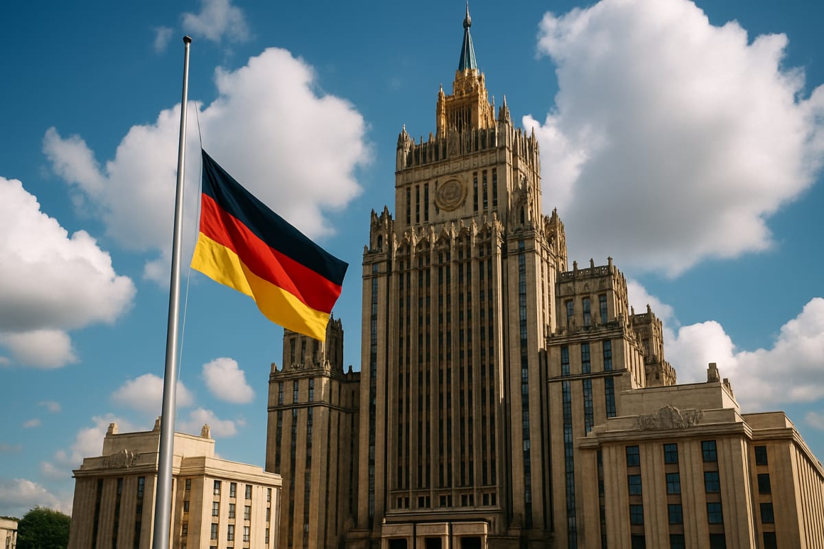 Russia Expels German Diplomats in Escalating Consulate Standoff