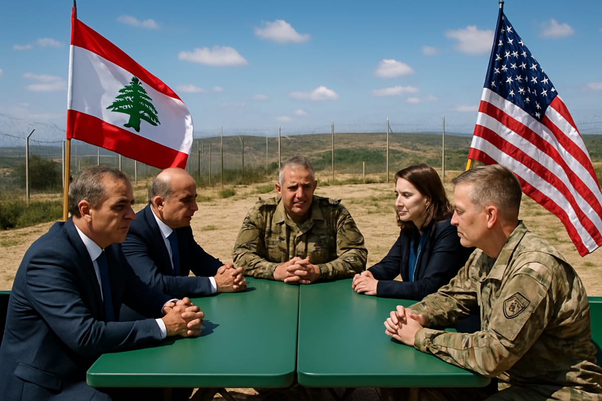 Lebanon Begins Direct Border Talks With Israel, Seeking Withdrawal