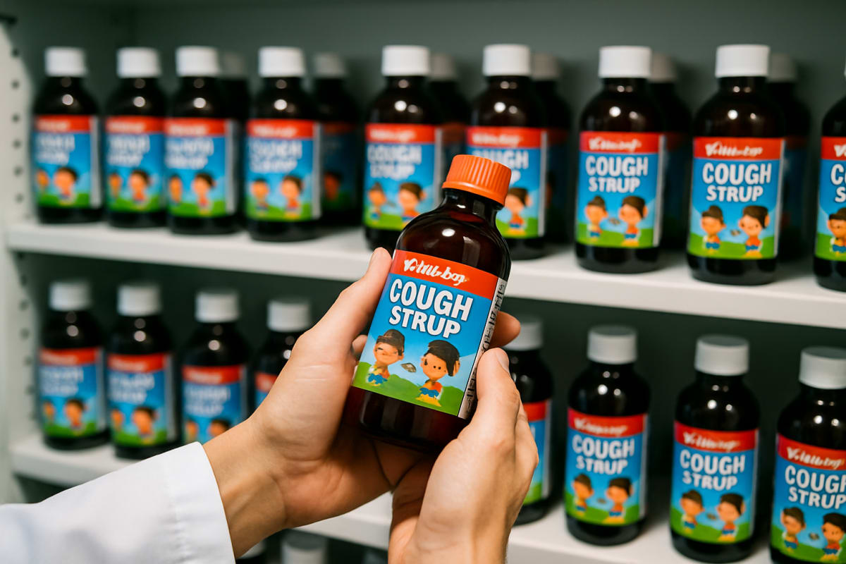 India Restricts Cough Syrup for Children Under Four