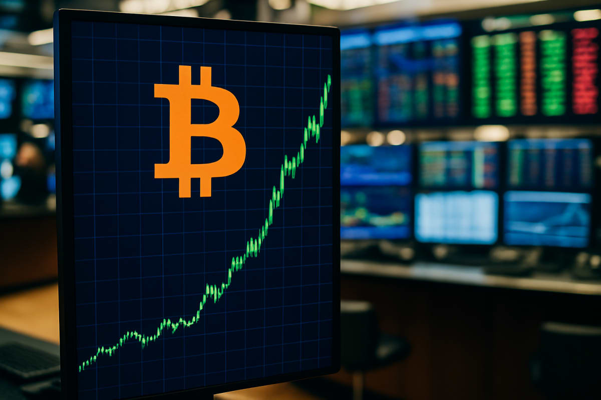 Bitcoin Surges Toward $70,000 on Institutional ETF Demand