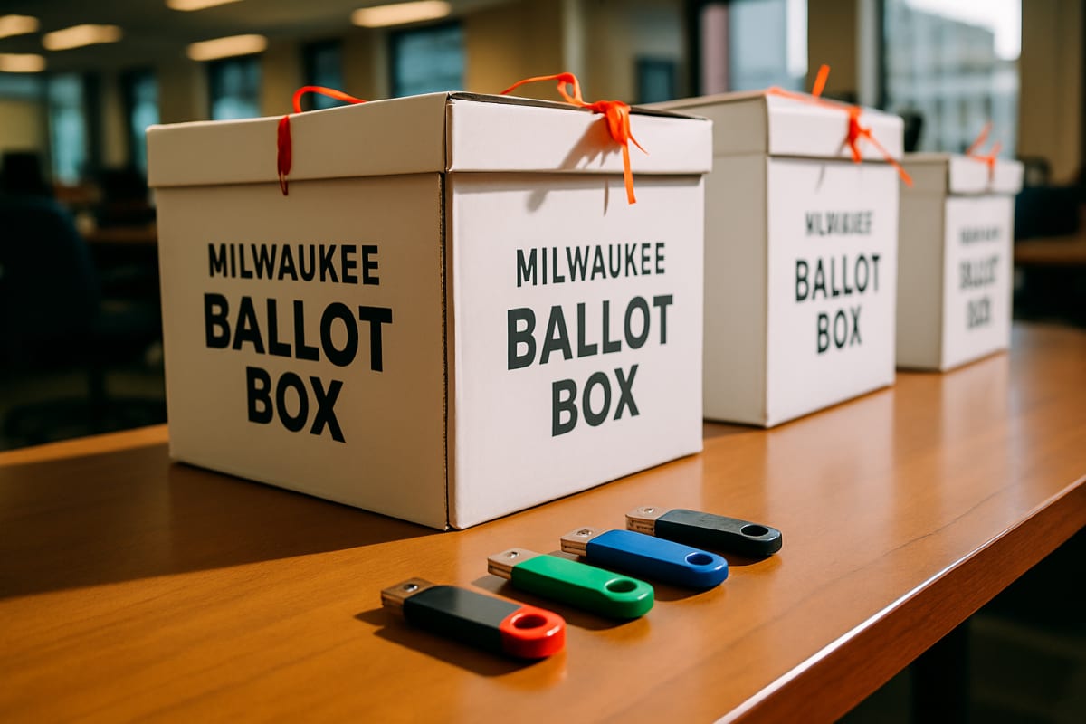 Wisconsin Elections Commission Probes Missing Milwaukee USB Drives