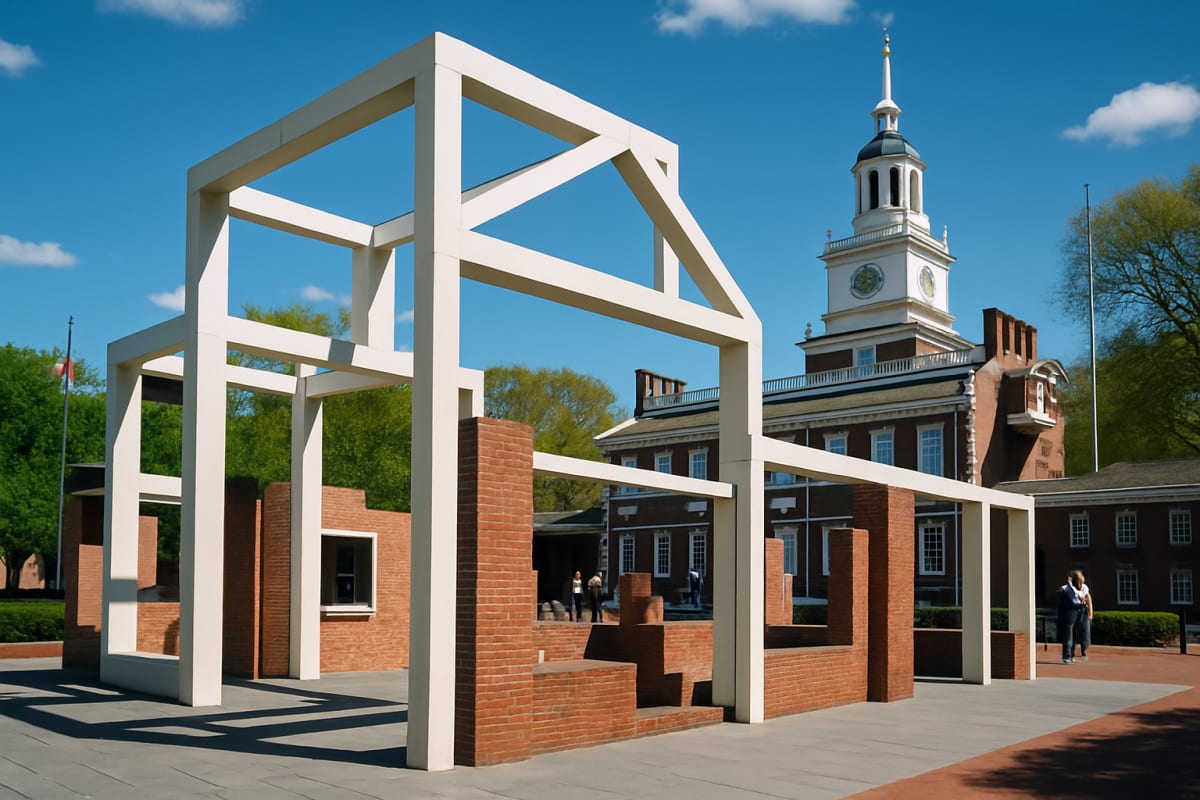 Trump Administration Revises Slavery Exhibits at Philadelphia's President's House