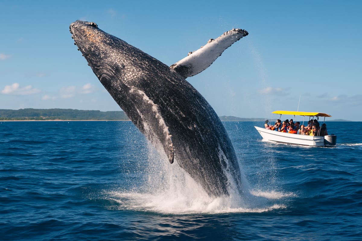 Humpback Whale Population Off Brazil Surges 27-Fold, Boosting Coastal Tourism