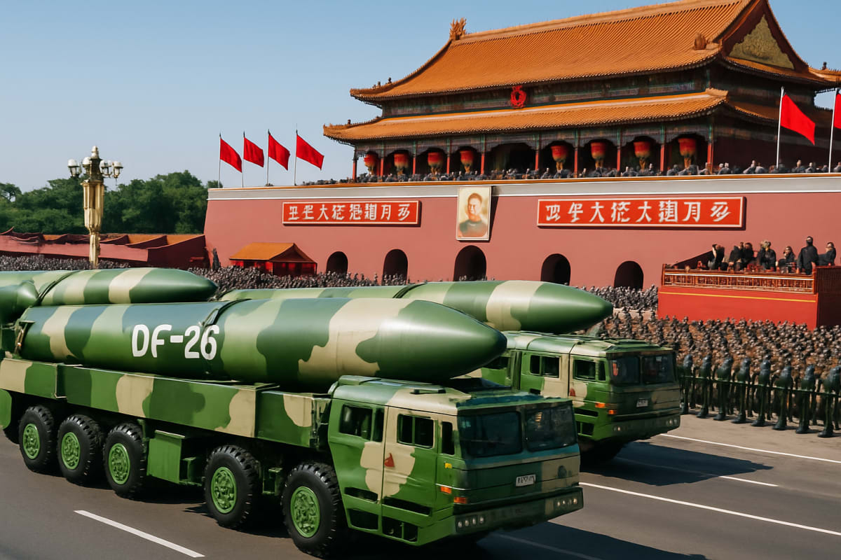 China Displays Military Might as Xi Hosts Putin and Kim at Victory Day Parade