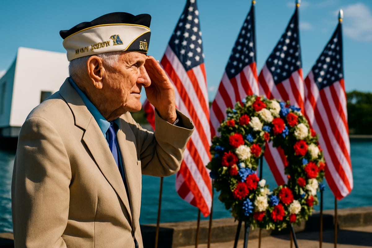 Veterans Mark 81st Anniversary of V-J Day Across US and Pacific
