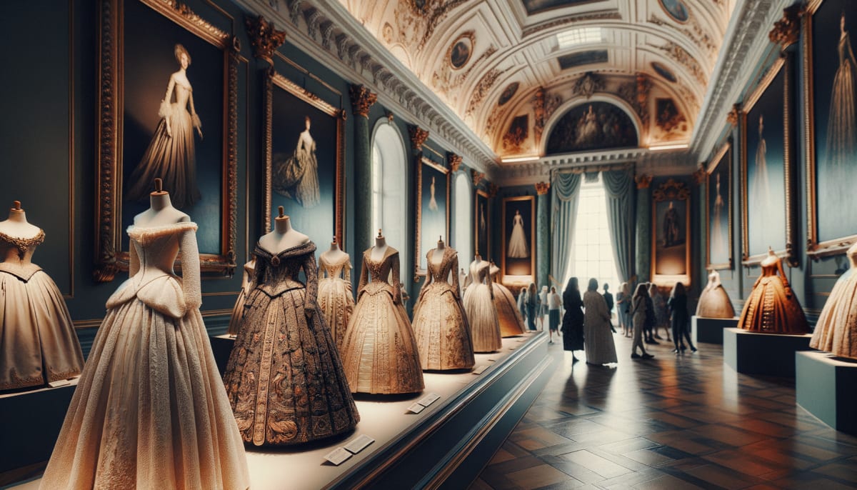 Queen Elizabeth II Centenary Fashion Exhibition Opens to Public at Buckingham Palace