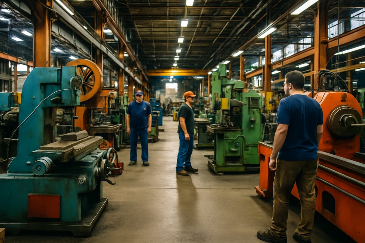 US Manufacturing Contracts Ninth Consecutive Month as ISM Index Stays Below 50