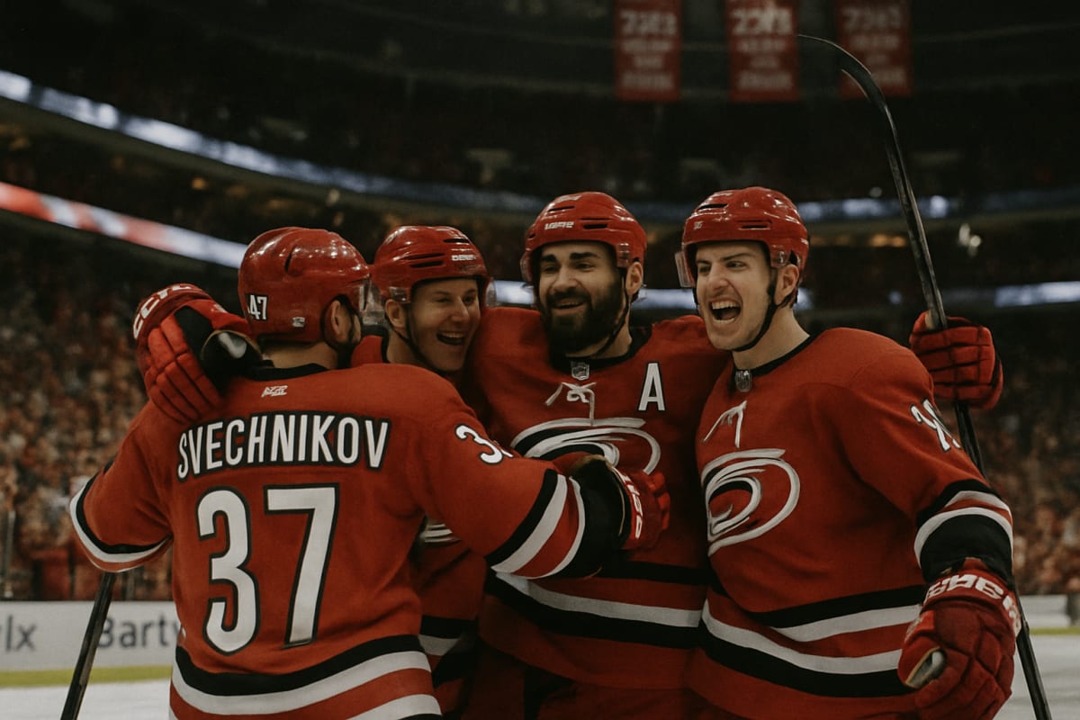 Carolina Hurricanes Open Stanley Cup Final Against Edmonton Oilers at PNC Arena