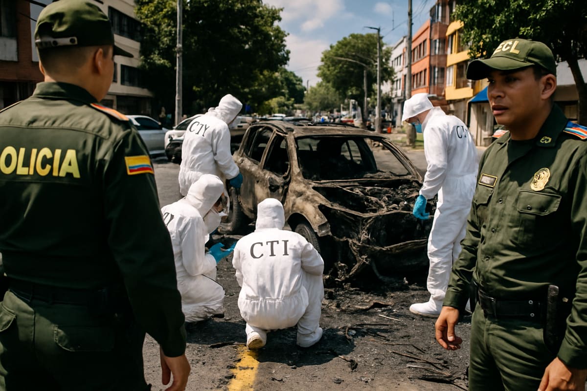 Colombia Launches Manhunt After Cali Car Bombing Kills Multiple Civilians