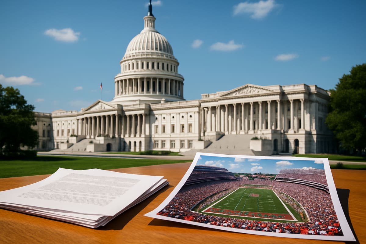 Trump Signs College Sports Bill Into Law, Creating Federal NIL Framework