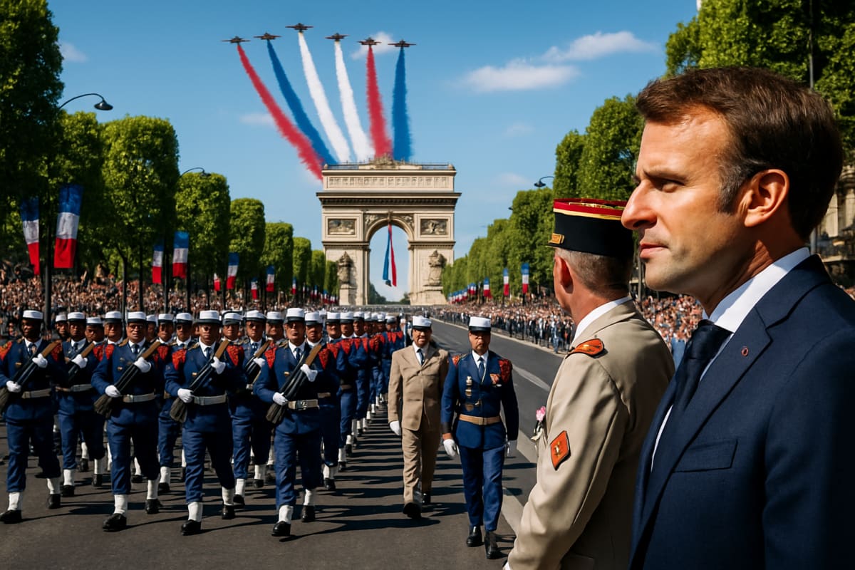 France Celebrates Bastille Day With Military Parade, Enhanced Security