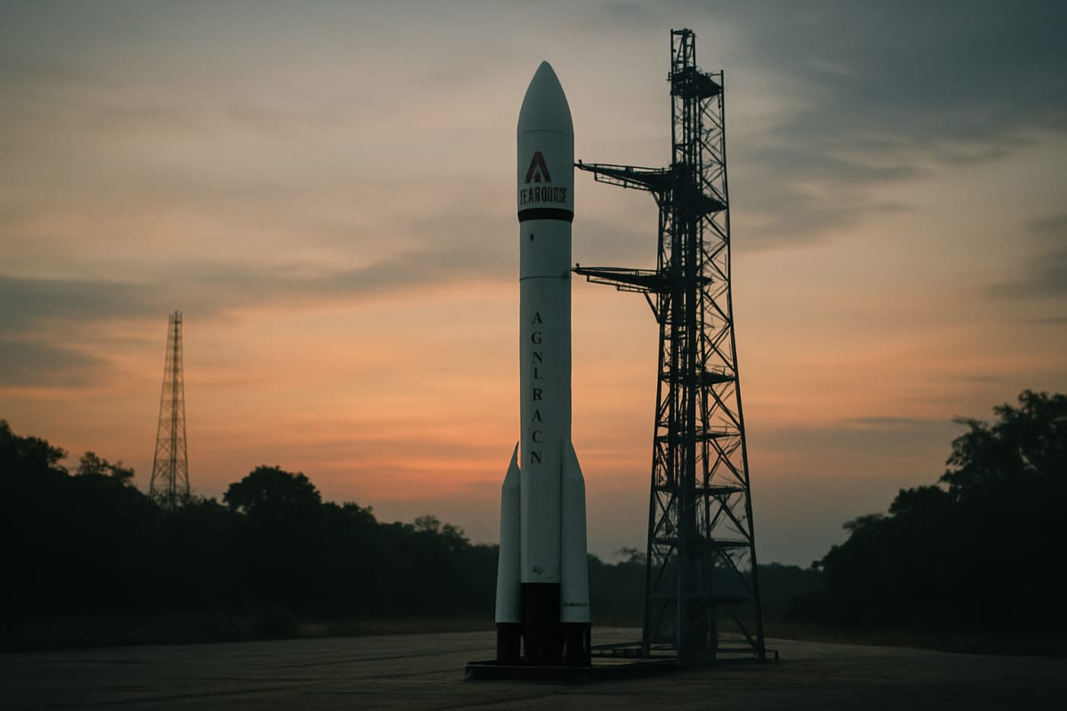 Agnikul Cosmos Targets First Agnibaan SOrTeD Orbital Attempt From Sriharikota