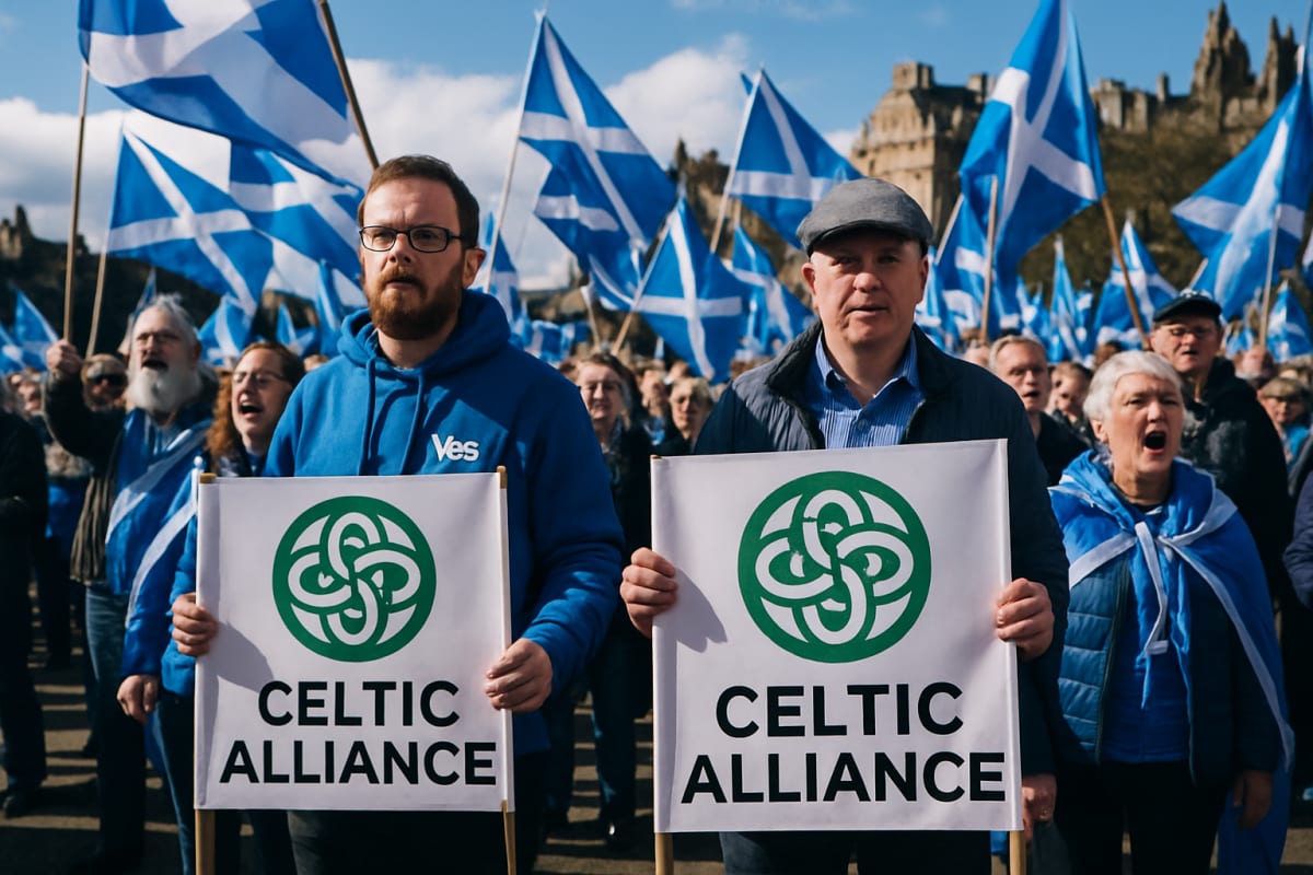 Scottish Independence Activists Launch Formal 'Celtic Alliance' Cross-Border Campaign Push