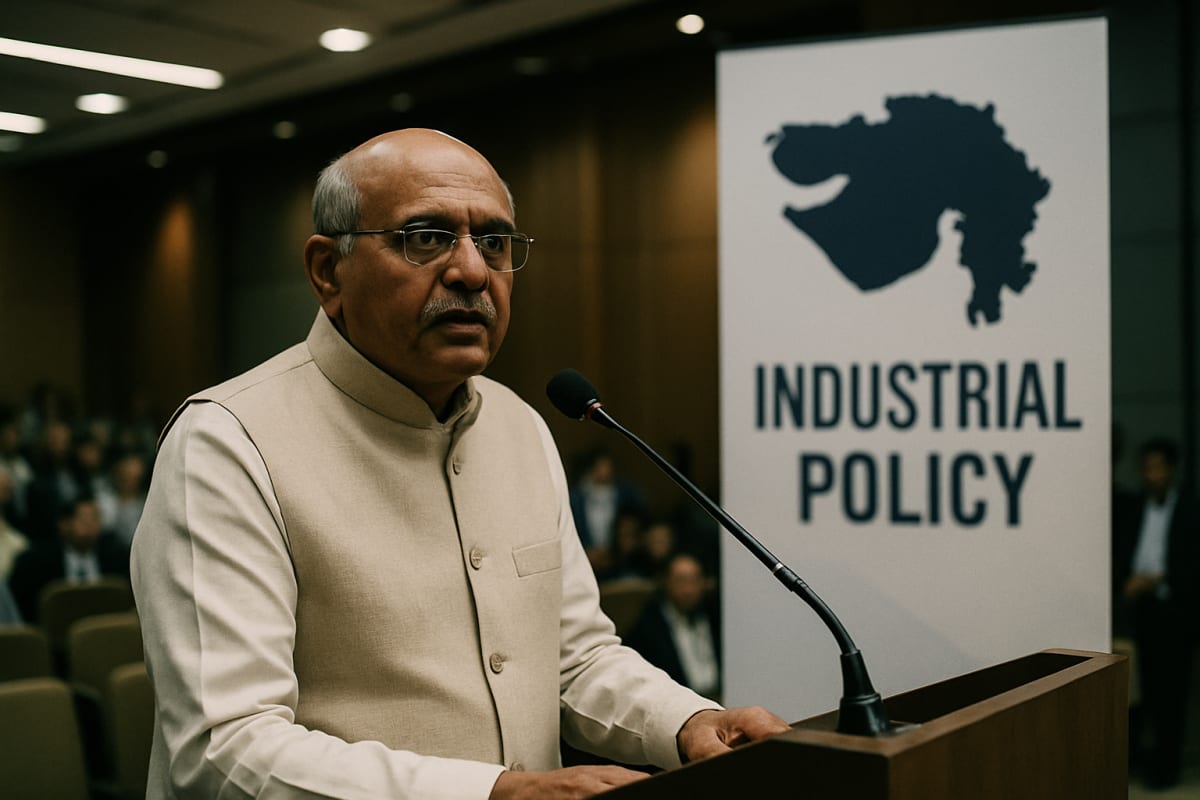 Gujarat Industrial Policy 2026 Unveiled in Gandhinagar With Focus on Sustainable Manufacturing and Jobs