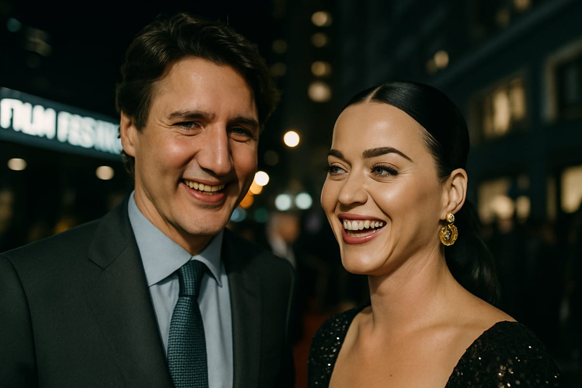 Trudeau and Katy Perry Make First Joint Public Appearance at Tribeca Film Festival Premiere
