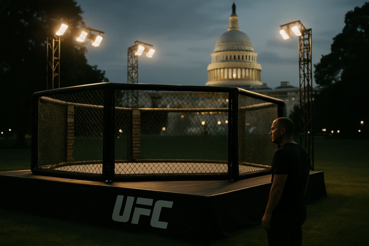 White House UFC Event Proceeds Amid Weather Concerns as Dana White Confirms Full Card on Schedule