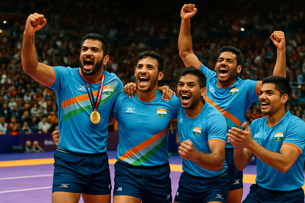 India Retains Kabaddi Gold at Asian Games, Beats Japan in Final