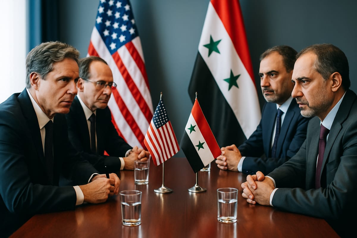 Syria and Israel Resume Security Talks as Sweida Ceasefire Holds