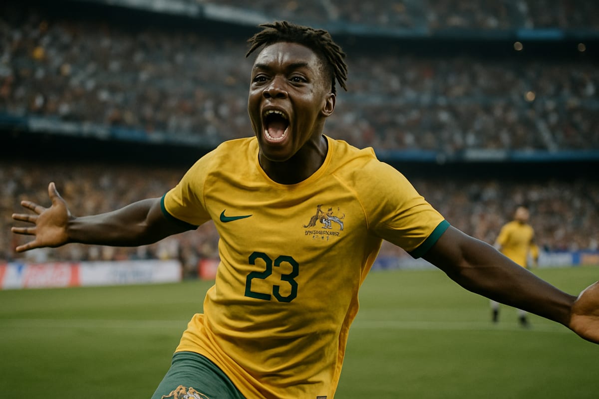 Australia's Irankunda Strikes Again as Socceroos Face Uruguay in World Cup Group Stage
