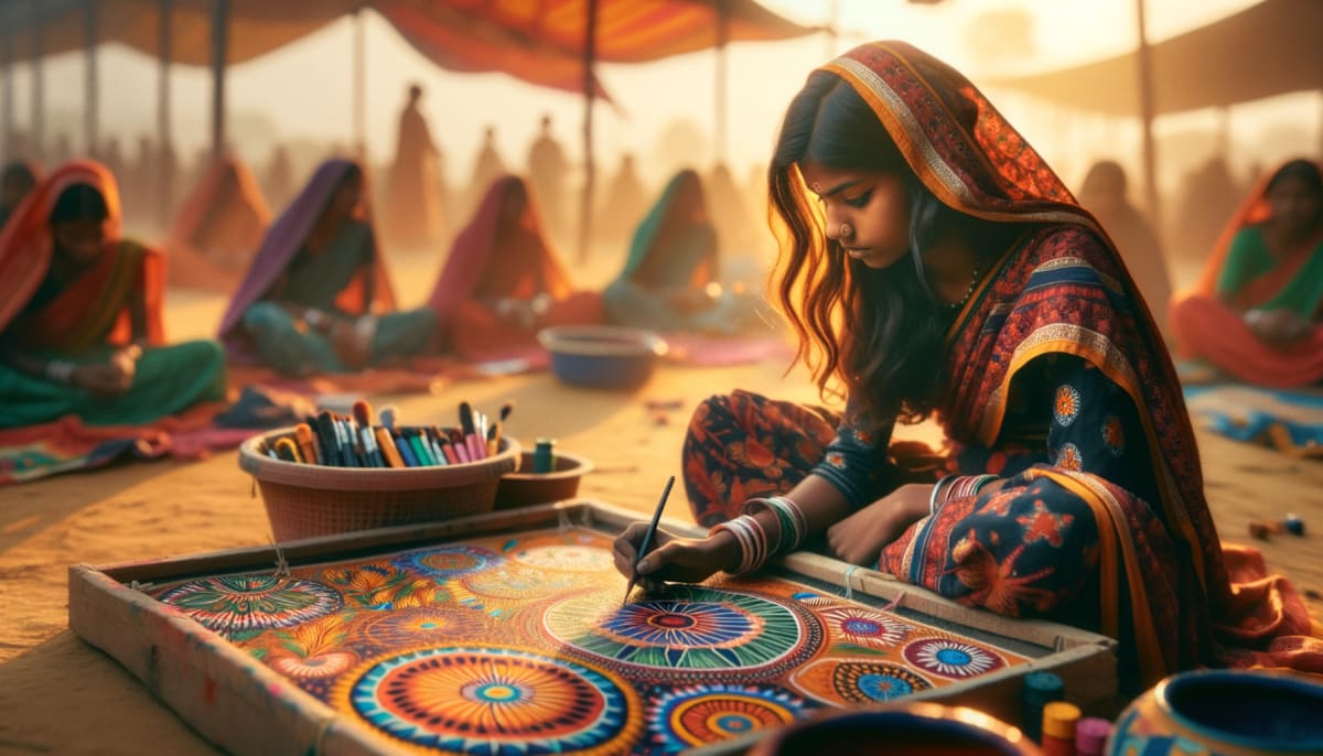 Mithila Mahotsav's Second Day Crowns a New Generation of Madhubani Masters