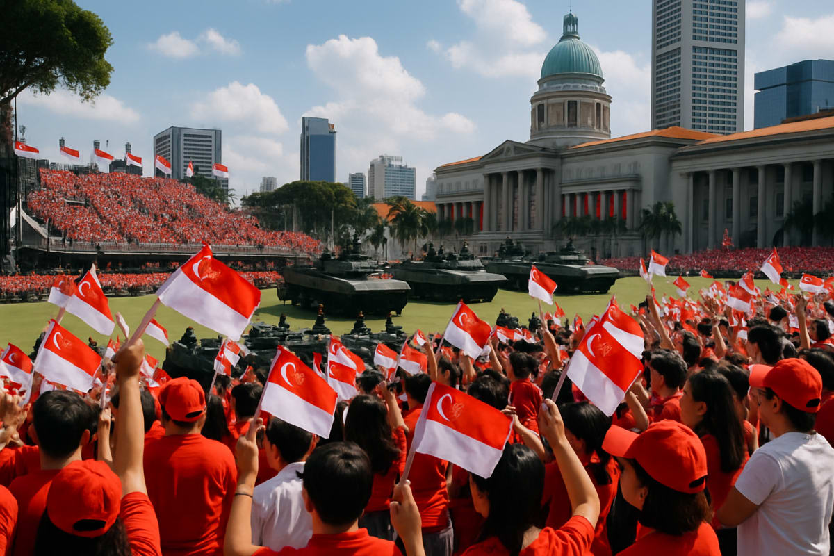 Singapore Celebrates 61st National Day With Economic Resilience Message