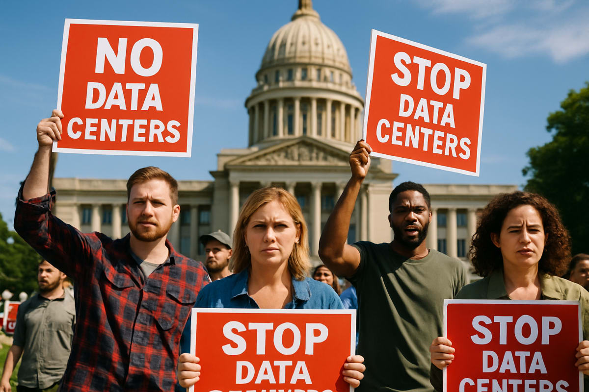 Data Center Opponents Surge Into State Legislatures With 142-State Protest Push