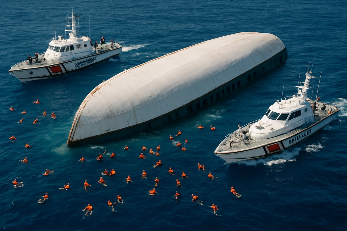 Death Toll Rises in Cyprus Ferry Capsizing as Rescuers Search Waters