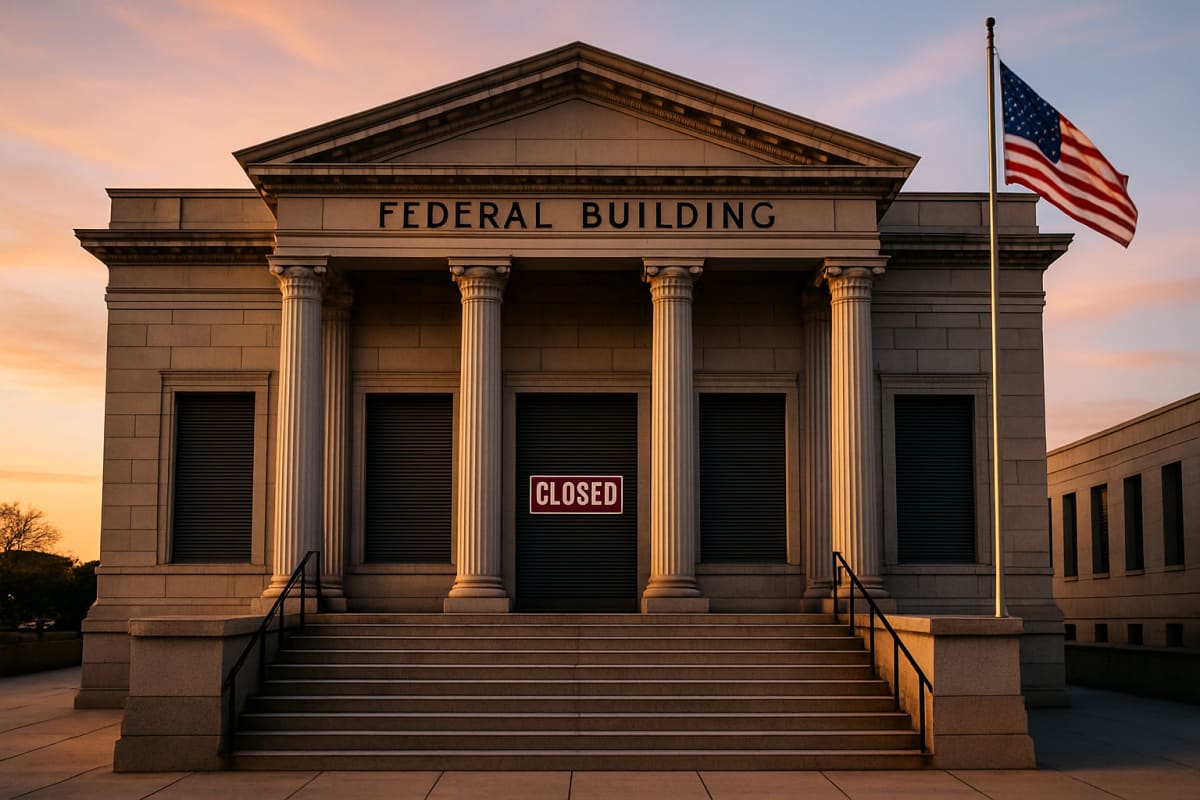 Federal Government Shuts Down as Senate Deadlocks on Spending