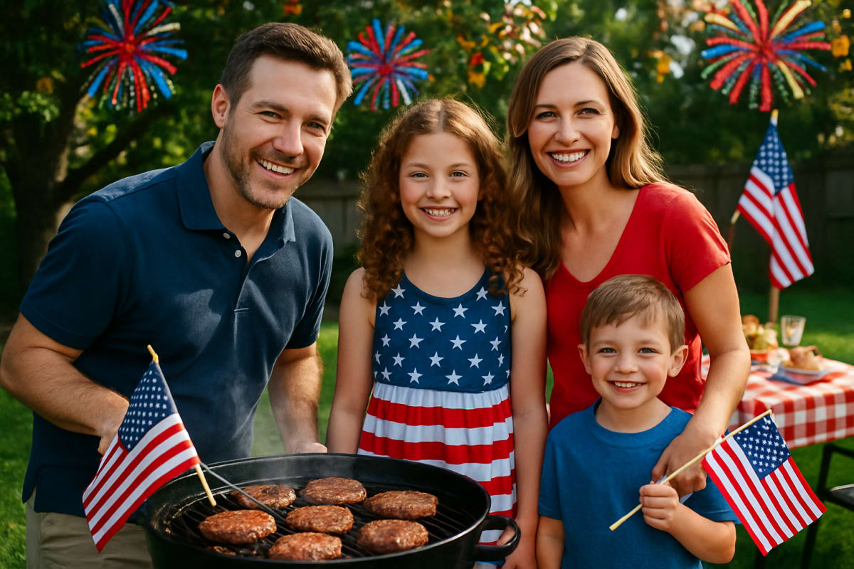 Americans Set Records for Fourth of July Cookouts as Nation Marks 250th Birthday