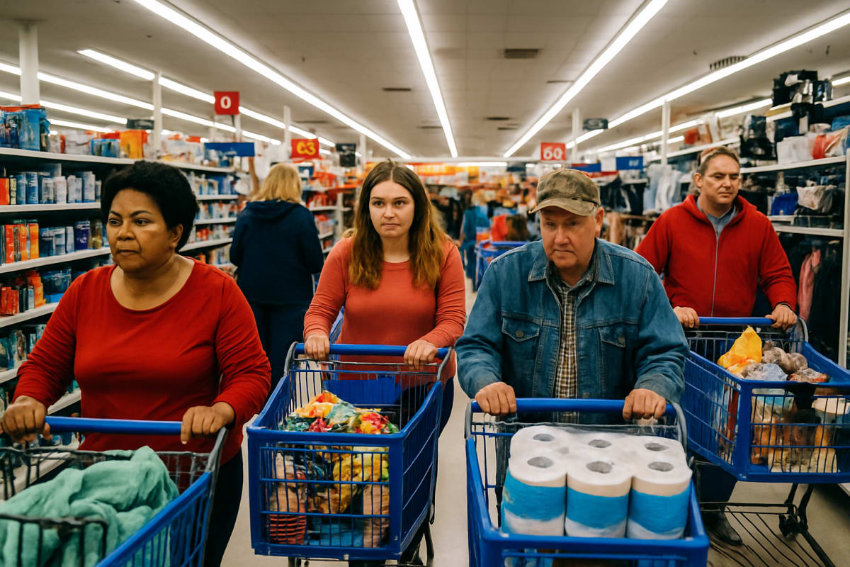 US Retail Sales Rise Modestly as Tariffs Weigh on Discretionary Spending