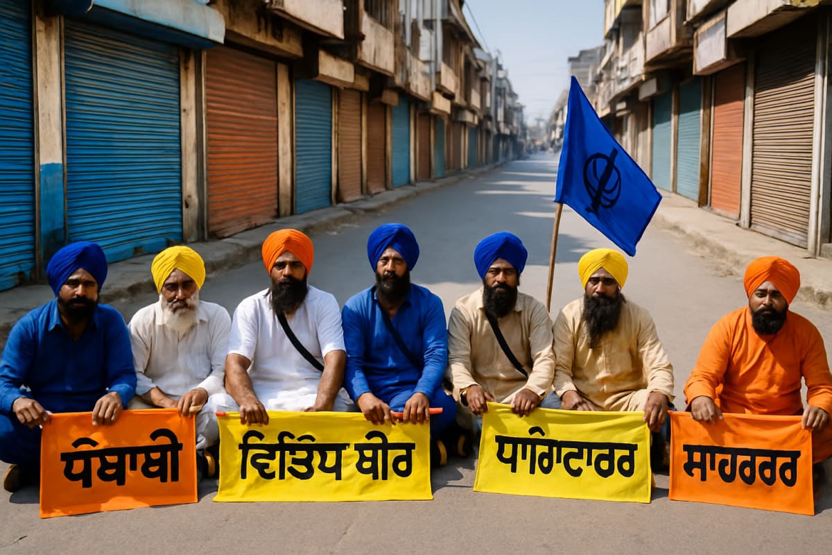 Punjab Shuts Down as Sikh Groups Demand Release of Detained Prisoners
