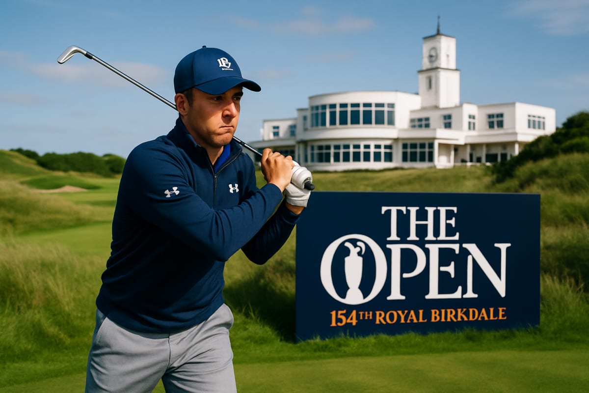 Spieth Prepares for Open Championship Return to Royal Birkdale