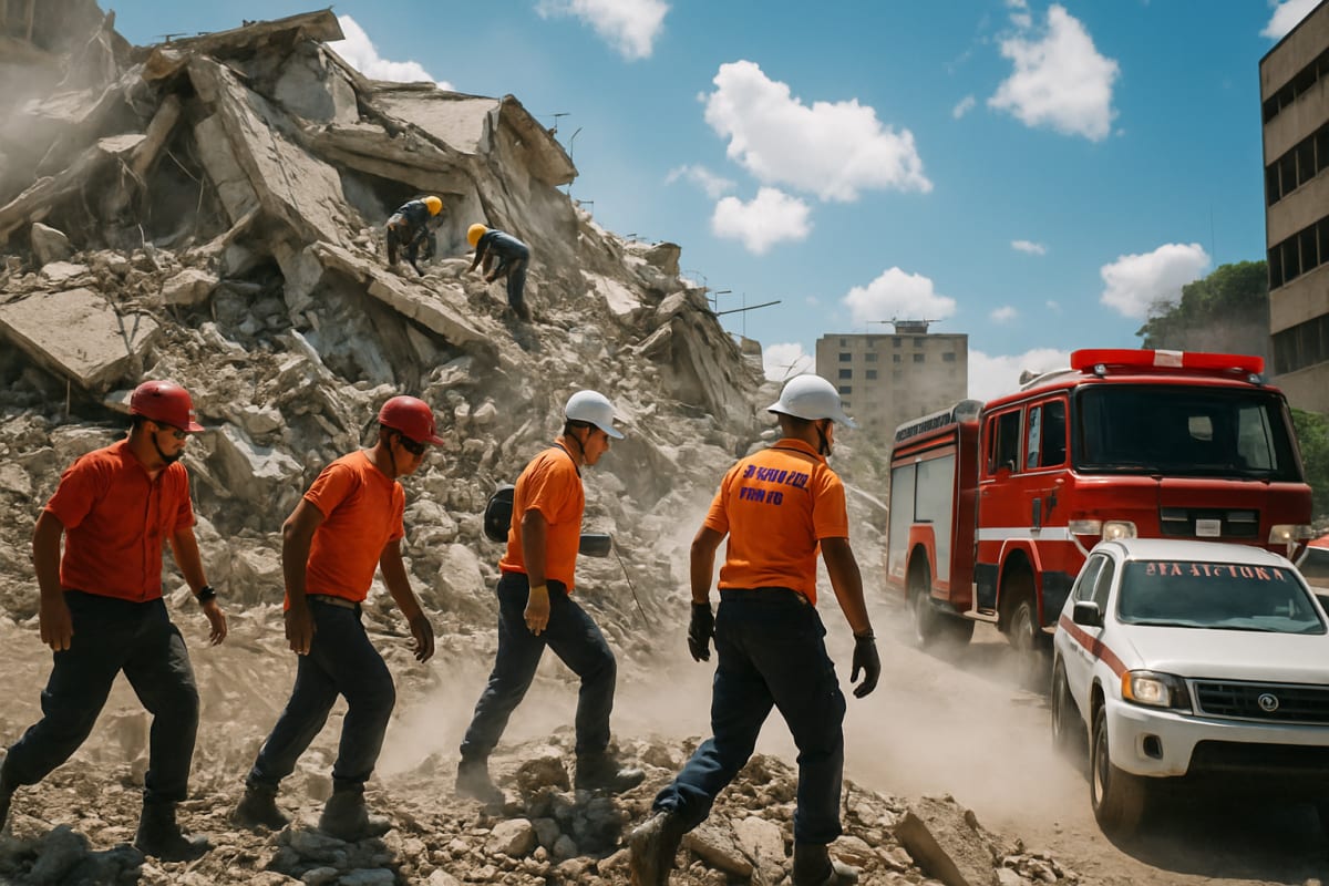 Venezuela Death Toll Exceeds 1,500 as Aftershocks Hamper Rescue Efforts