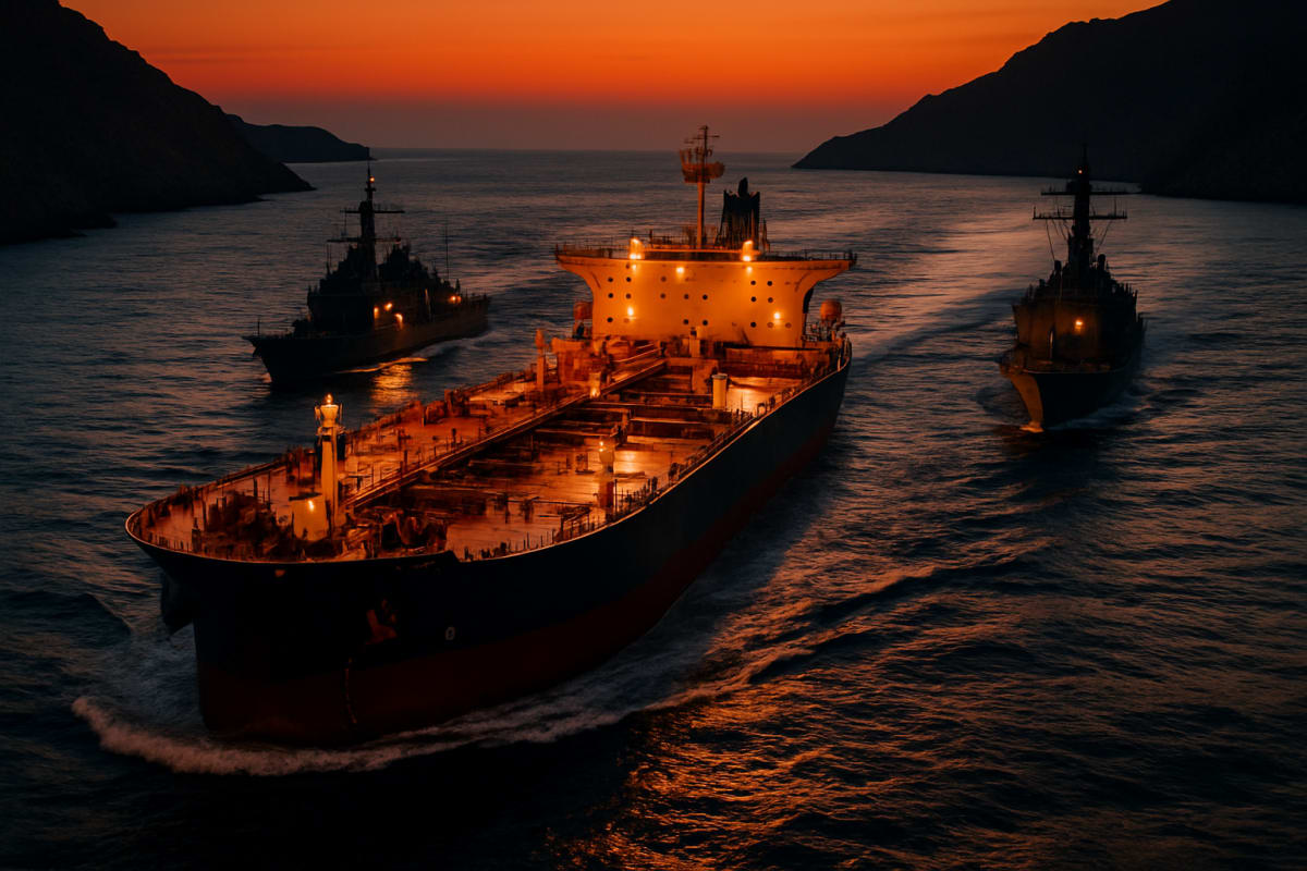 Brent Crude Tops $80 as War-Risk Premiums Spike in Red Sea and Gulf